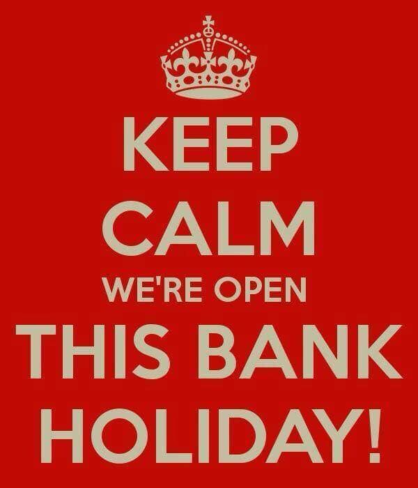 We Are Open Bank Holiday Monday Deben Koi